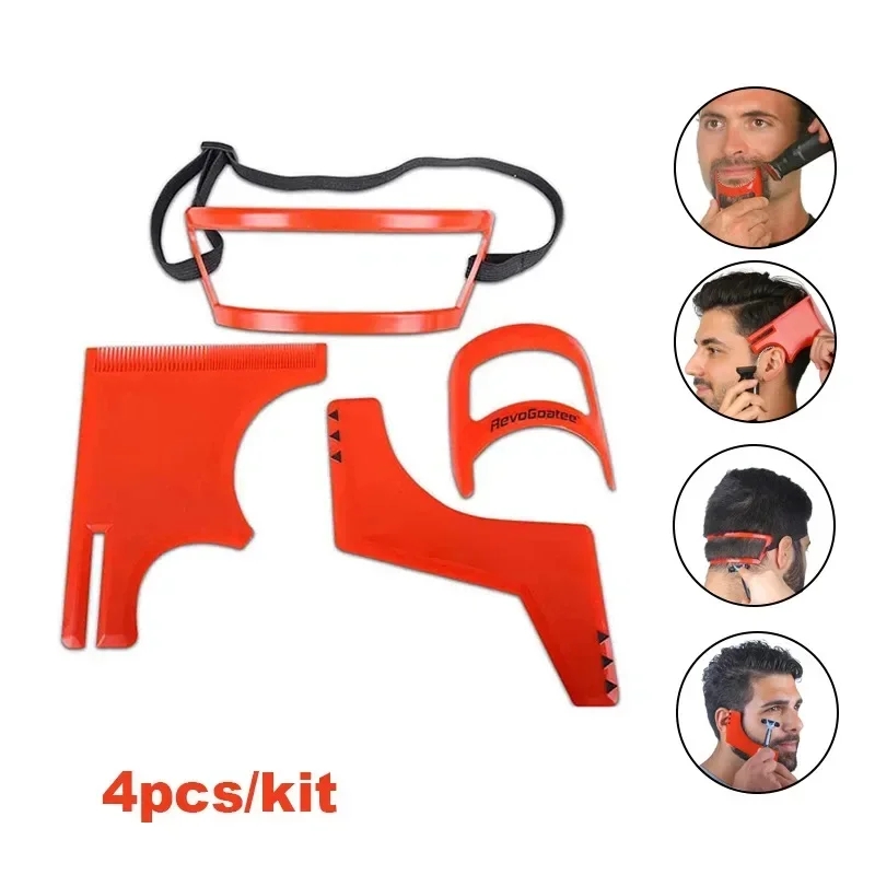 Men'S Grooming Scissors - 2/4 adet erkek sakal tarak saç