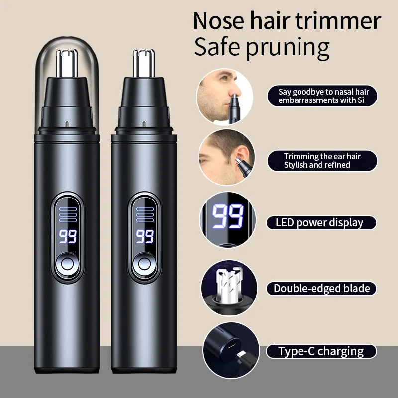 Men'S Grooming Scissors - Mini Cep Burun Saç Düzeltici Ağrısız