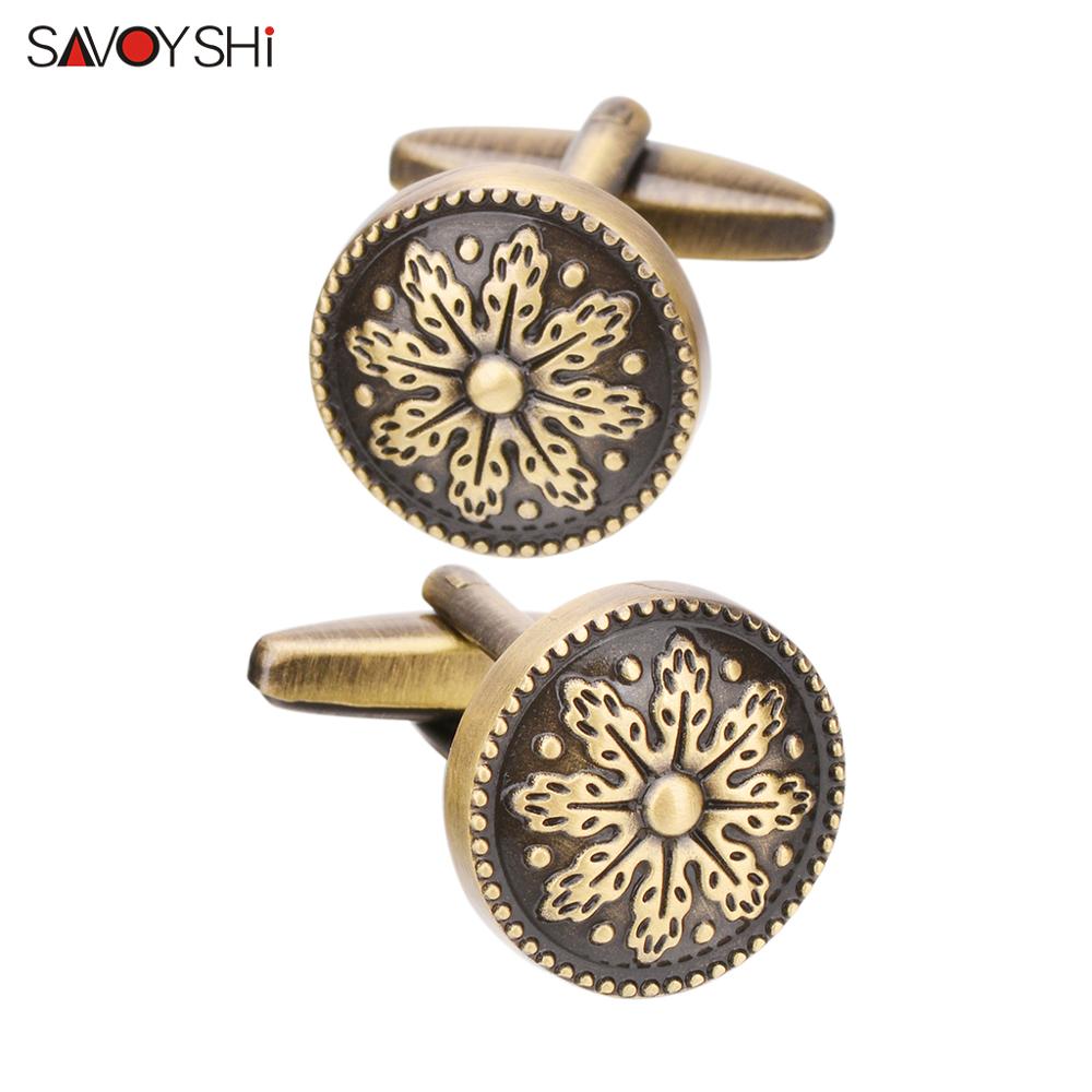 Mens Grooming Brand - SAVOYSHI Vintage Bronz Desen Gömlek Kol