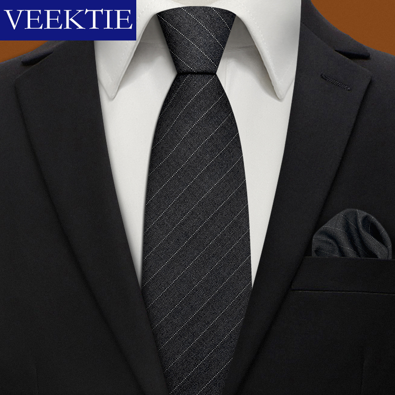 Mens Grooming Brand - VEEKTIE Marka Düz Renk Resmi İş