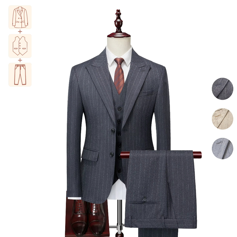 Men'S Grooming Room - 2025 Kaslı Damat Takım Elbise ABD