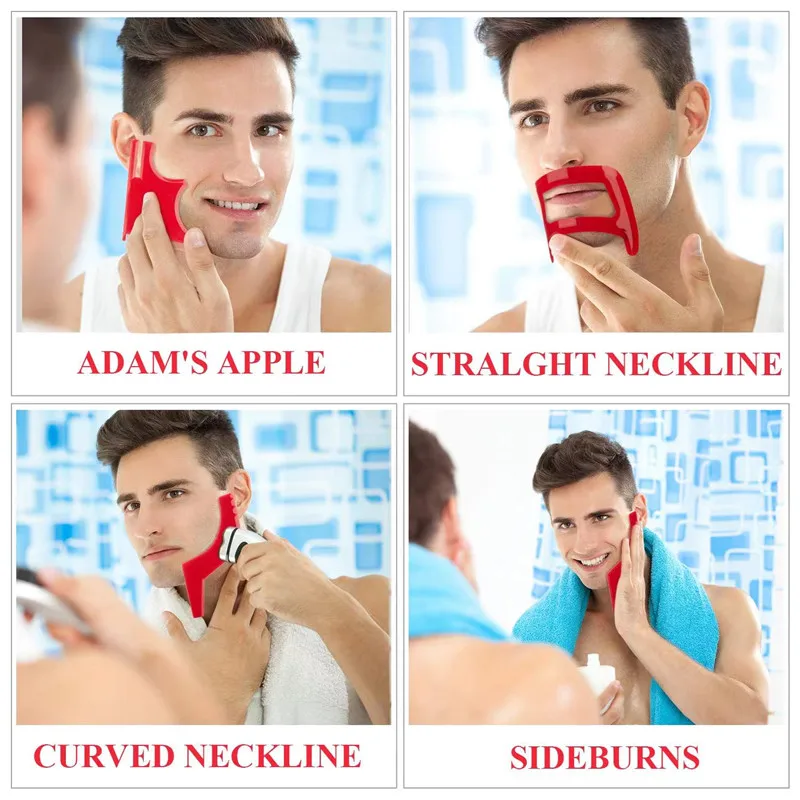 2/4 adet erkek sakal tarak saç - Men'S Grooming Scissors incelemesi ve fiyatı