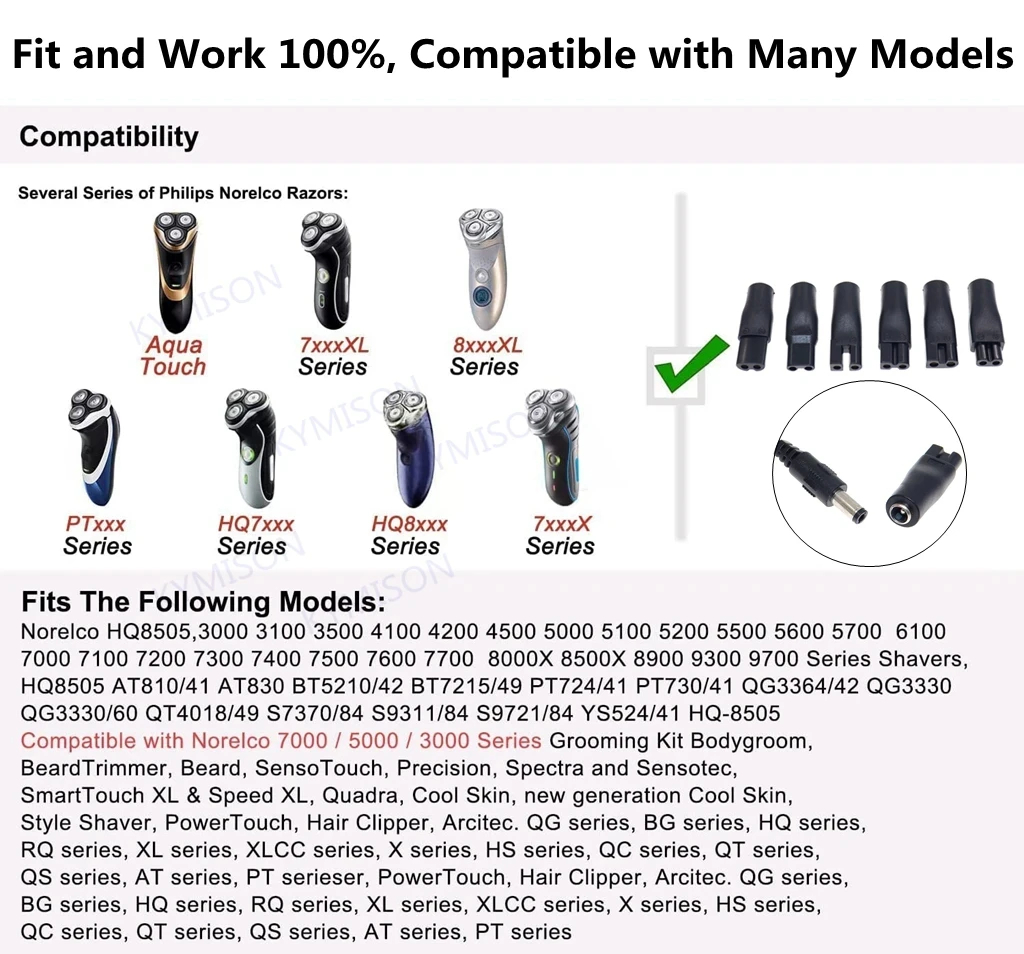 8 Adet Yedek Güç Kablosu 5V Şa - Men'S Grooming Scissors incelemesi ve fiyatı