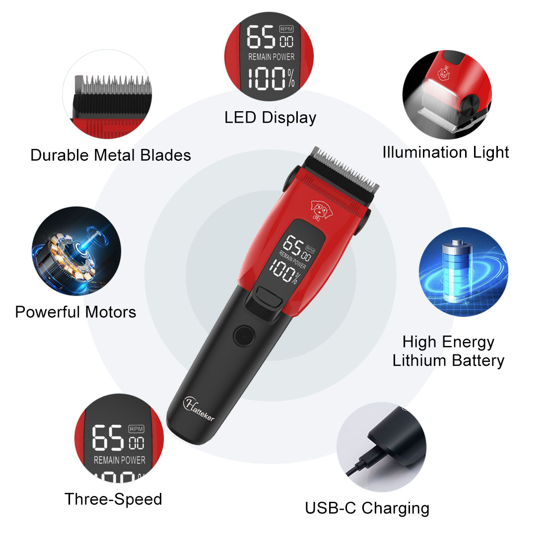 Hatteker Elektrikli Evcil Hayv - Hair Clipper Professional incelemesi ve fiyatı