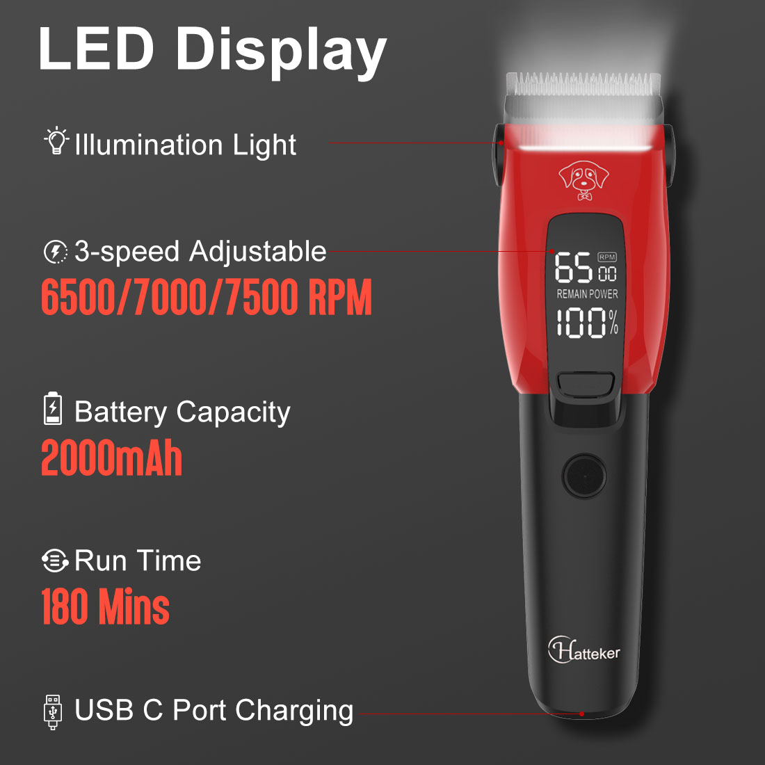 Hatteker Elektrikli Evcil Hayv - Hair Clipper Professional incelemesi ve fiyatı