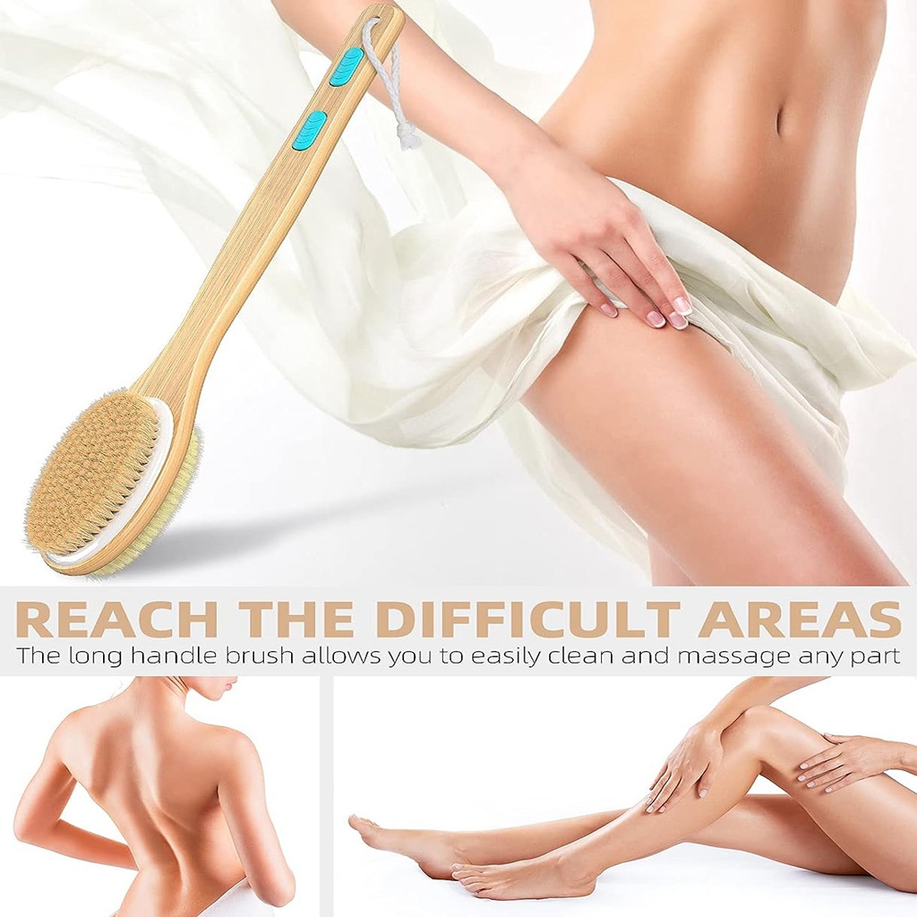 Duş için Sırt Scrubber, Uzun S - Exfoliating Scrub Mens incelemesi ve fiyatı