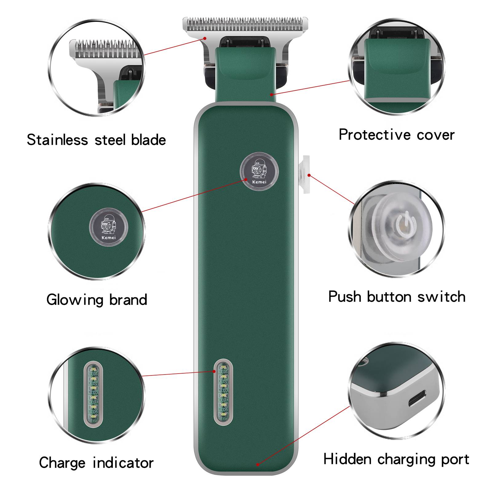 Kemei Profesyonel Saç Kesme Ma - Hair Clipper Professional incelemesi ve fiyatı