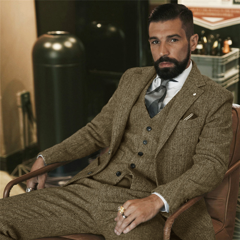 Gri yün tüvit kış Suit erkekle - Men'S Grooming Room incelemesi ve fiyatı